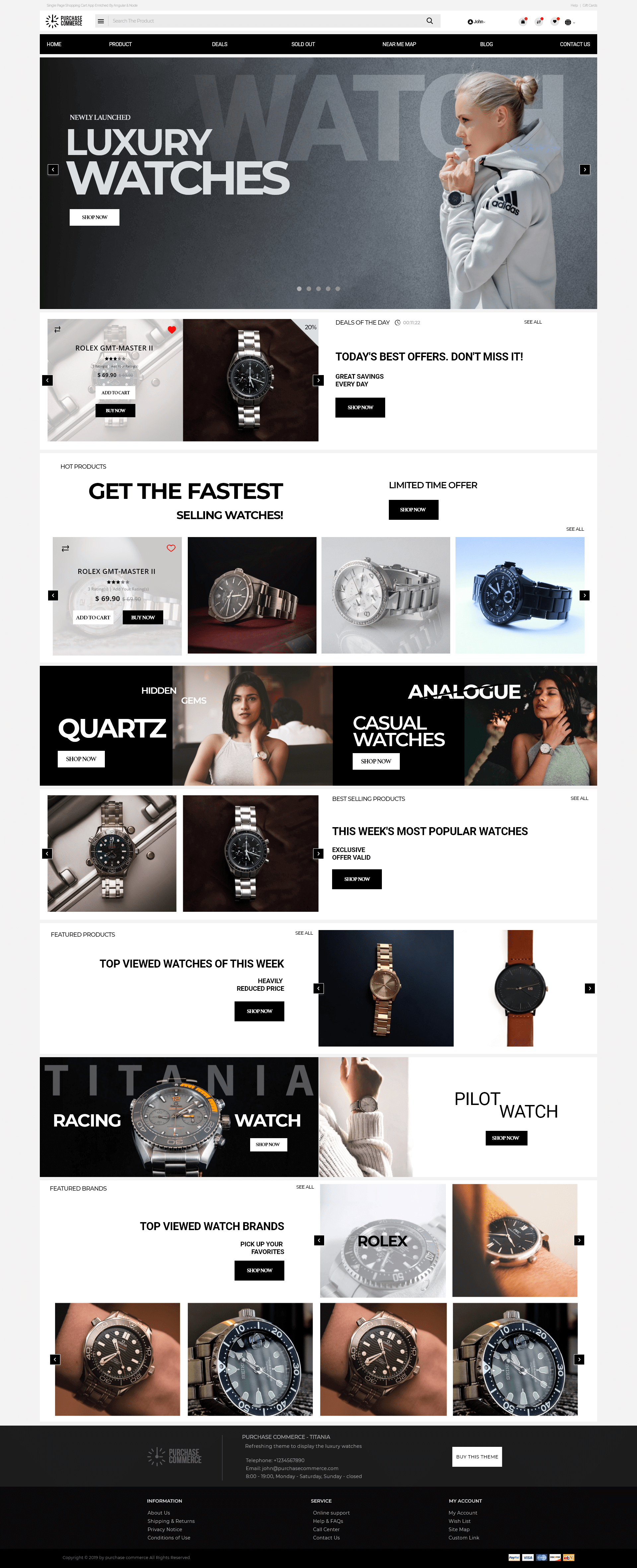 watches-ecommerce-website-templates